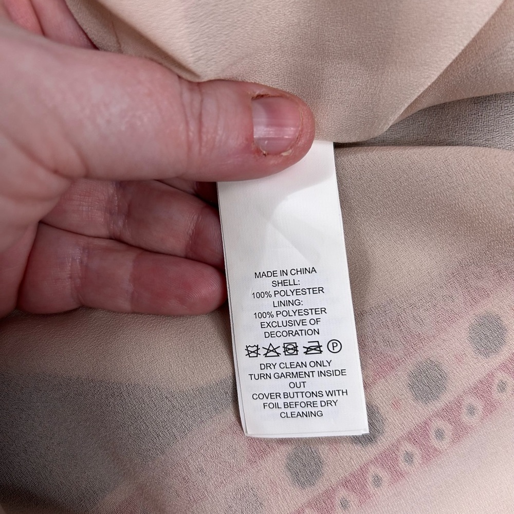 Kate Spade Floral Tile Mini Dress H255 Pippa Middleton Sz 12 - Picture 6 of 9